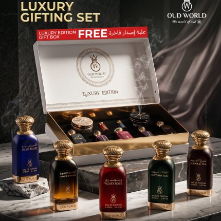 Oud World Luxury Gifting Set – 5 Pieces Dukhoon Collection