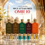5x100ml Perfumes and 09 Free Attars (Series 2)